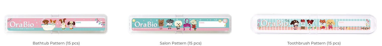 Toothbrush Case – Bathtub / Salon / Brush Patterns