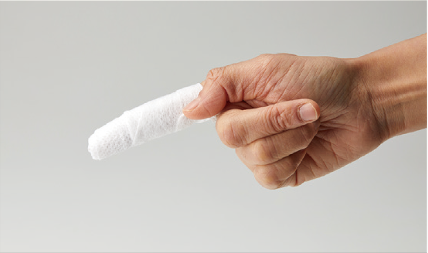 Wrap it spirally, like a shell.