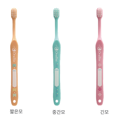 OraBio 브러시 (소프트 / 미디엄 / 롱)